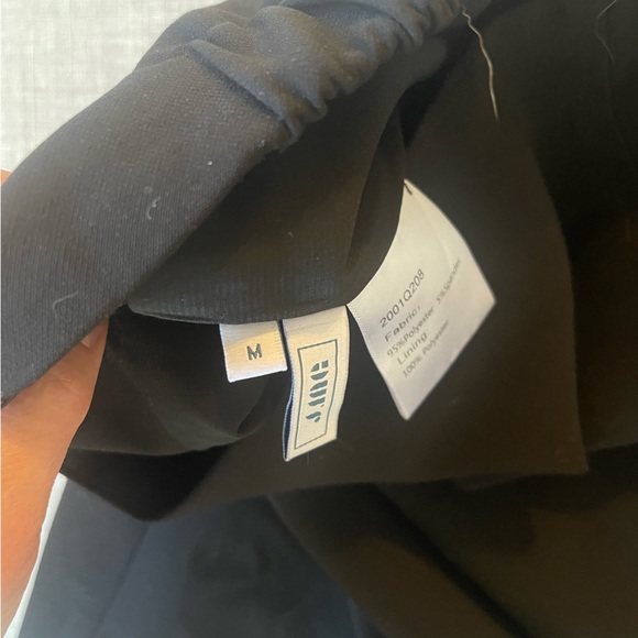 Black Mini Skirt w/ Slit - Picture 9 of 13